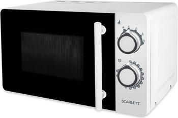 Микроволновая печь Scarlett SC-MW9020S05M, 700Вт, 20л, белый /черный
