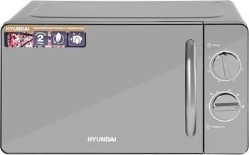 Микроволновая печь Hyundai HYM-M2007, 700Вт, 20л, черный /хром