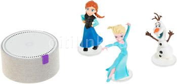 Умная колонка ЯНДЕКС Станция Мини 3Вт, с голосовым помощником Алиса, серый, 3 умные игрушки в комплекте