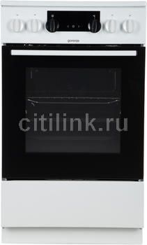 Электрическая плита Gorenje ECS5350WA,  белый/черный