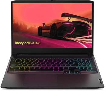 Ноутбук Lenovo IP Gaming 3 15IHU6, 82K10011RK,  черный